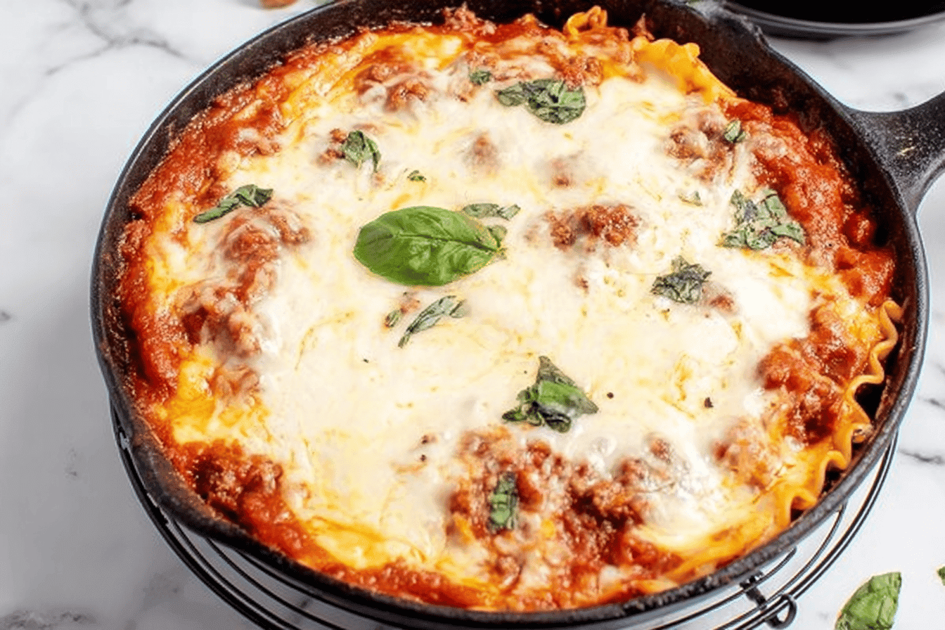 Easy Skillet Lasagna Recipe for Busy Nights