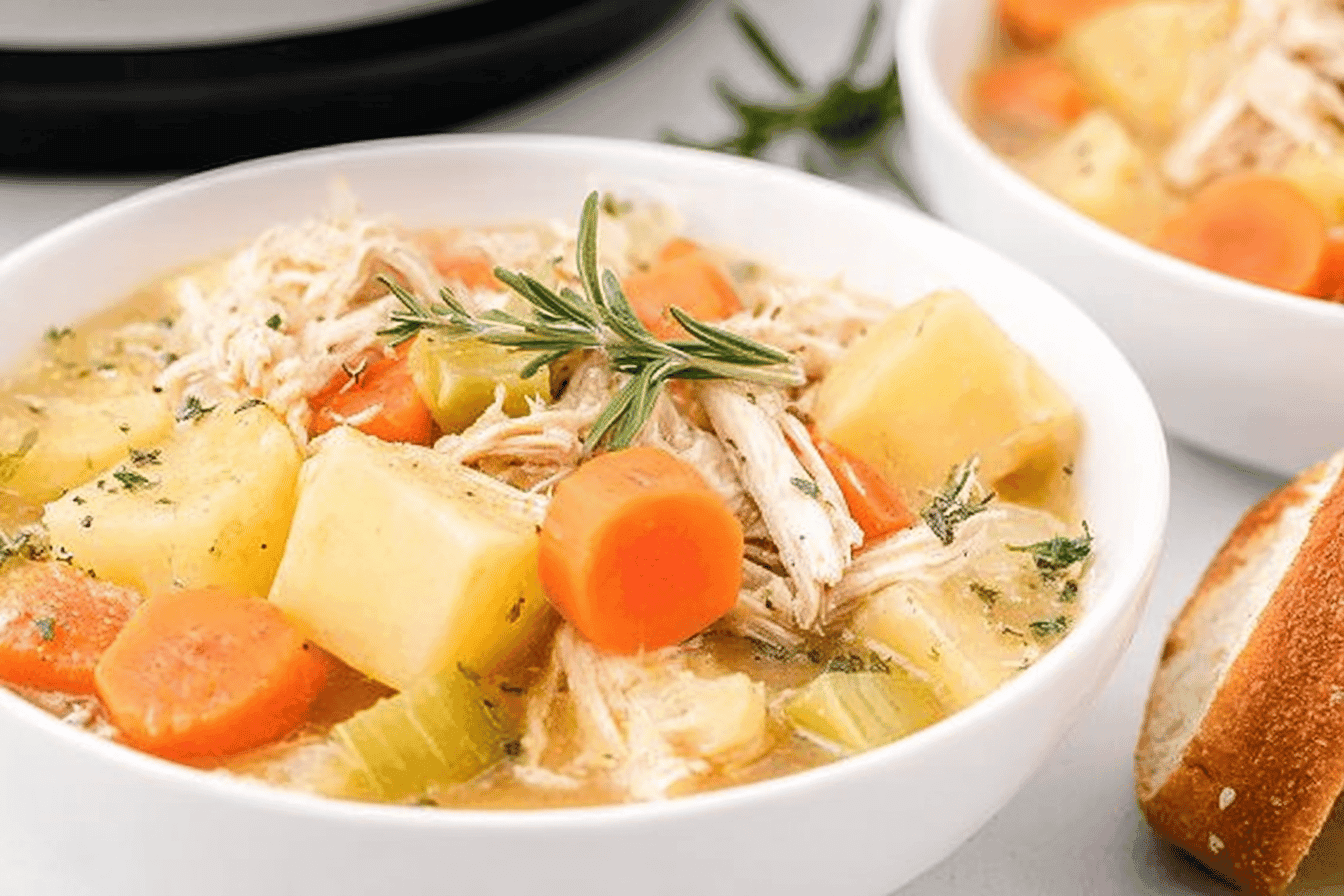 Easy Slow Cooker Chicken Stew Recipe