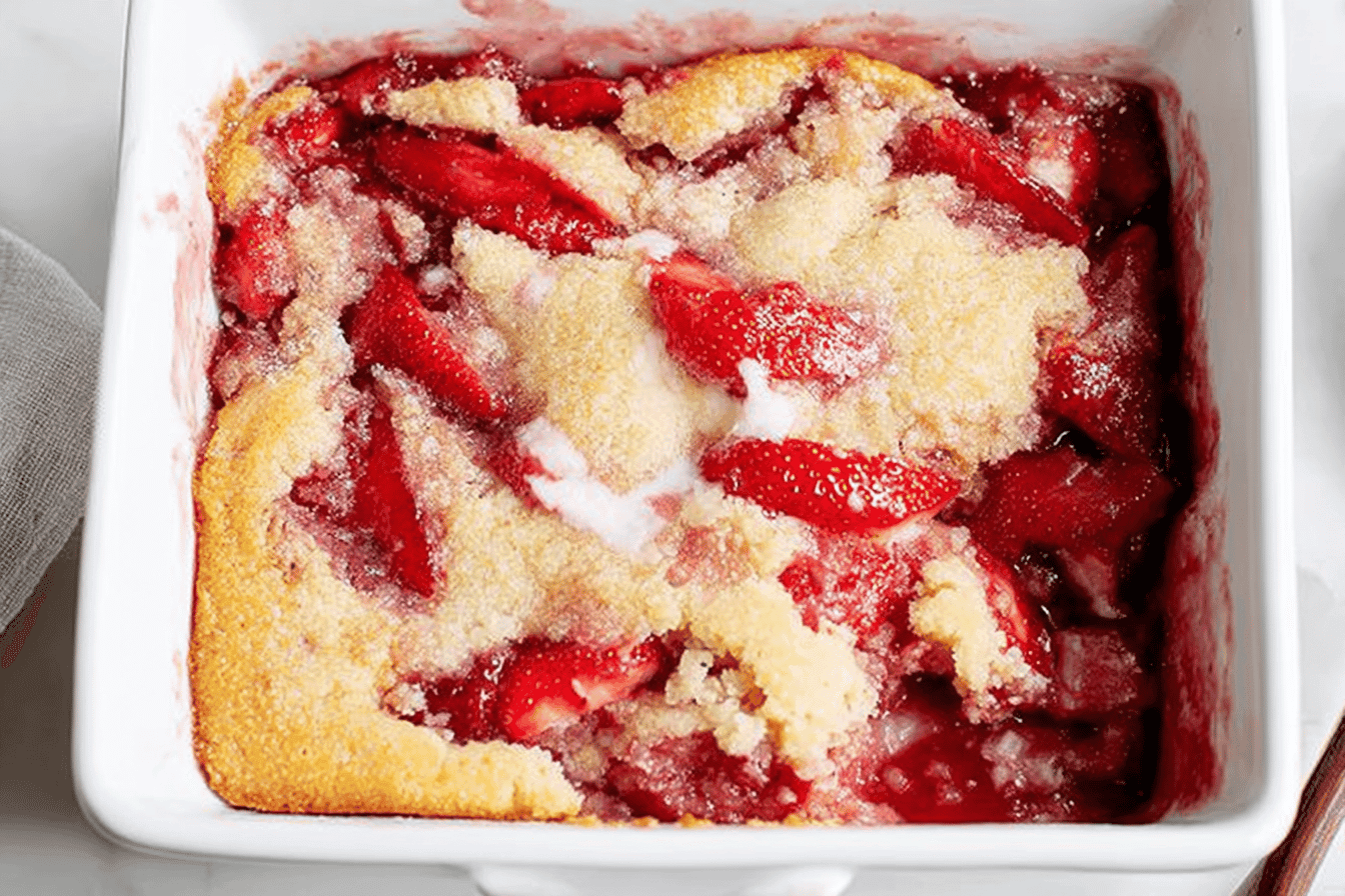 Easy Strawberry Cobbler Recipe to Savor