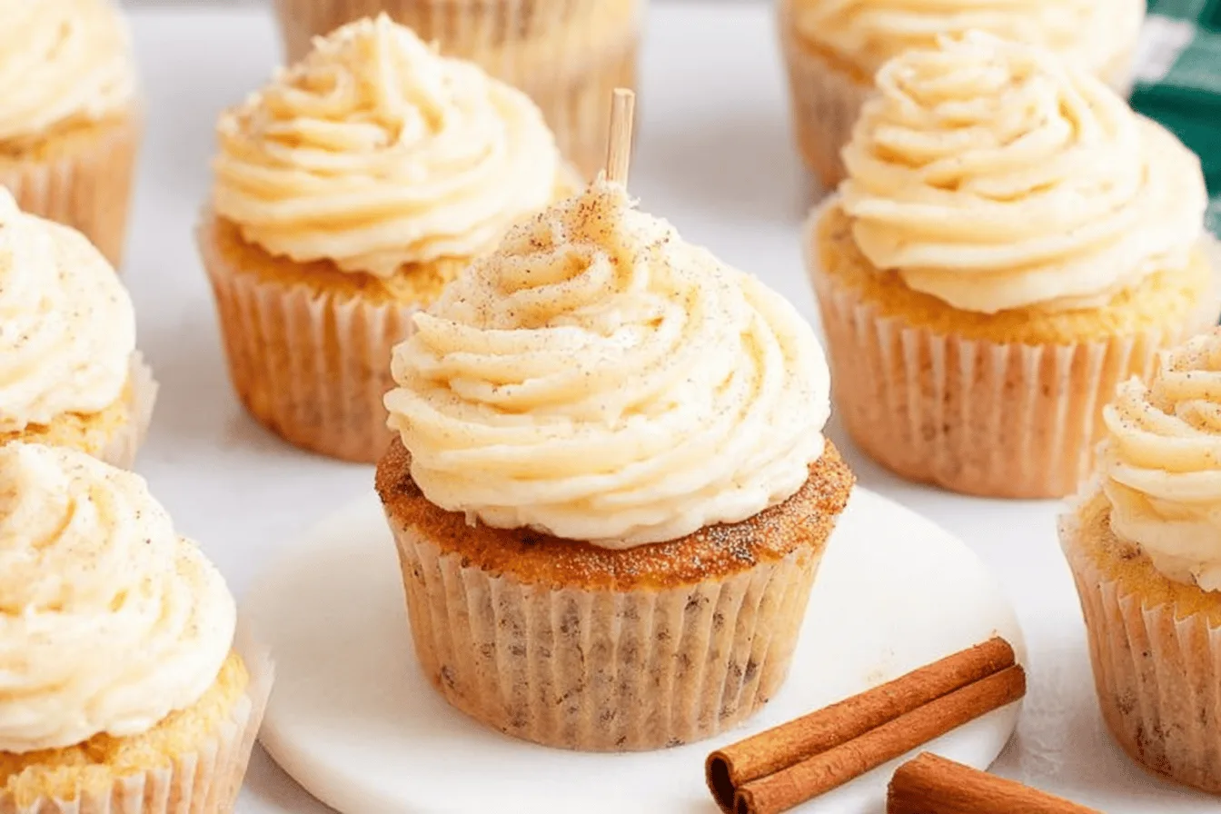 Eggnog Cupcakes Recipe for the Holidays