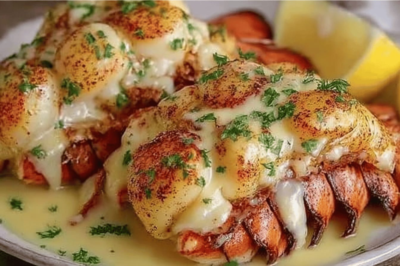 Garlic Butter Lobster and Scallops Recipe