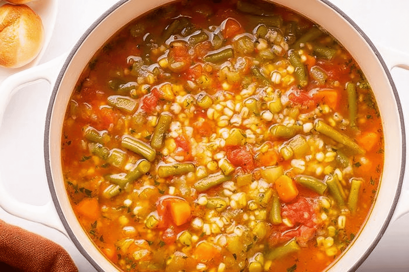 Hearty Vegetable Barley Soup Recipe