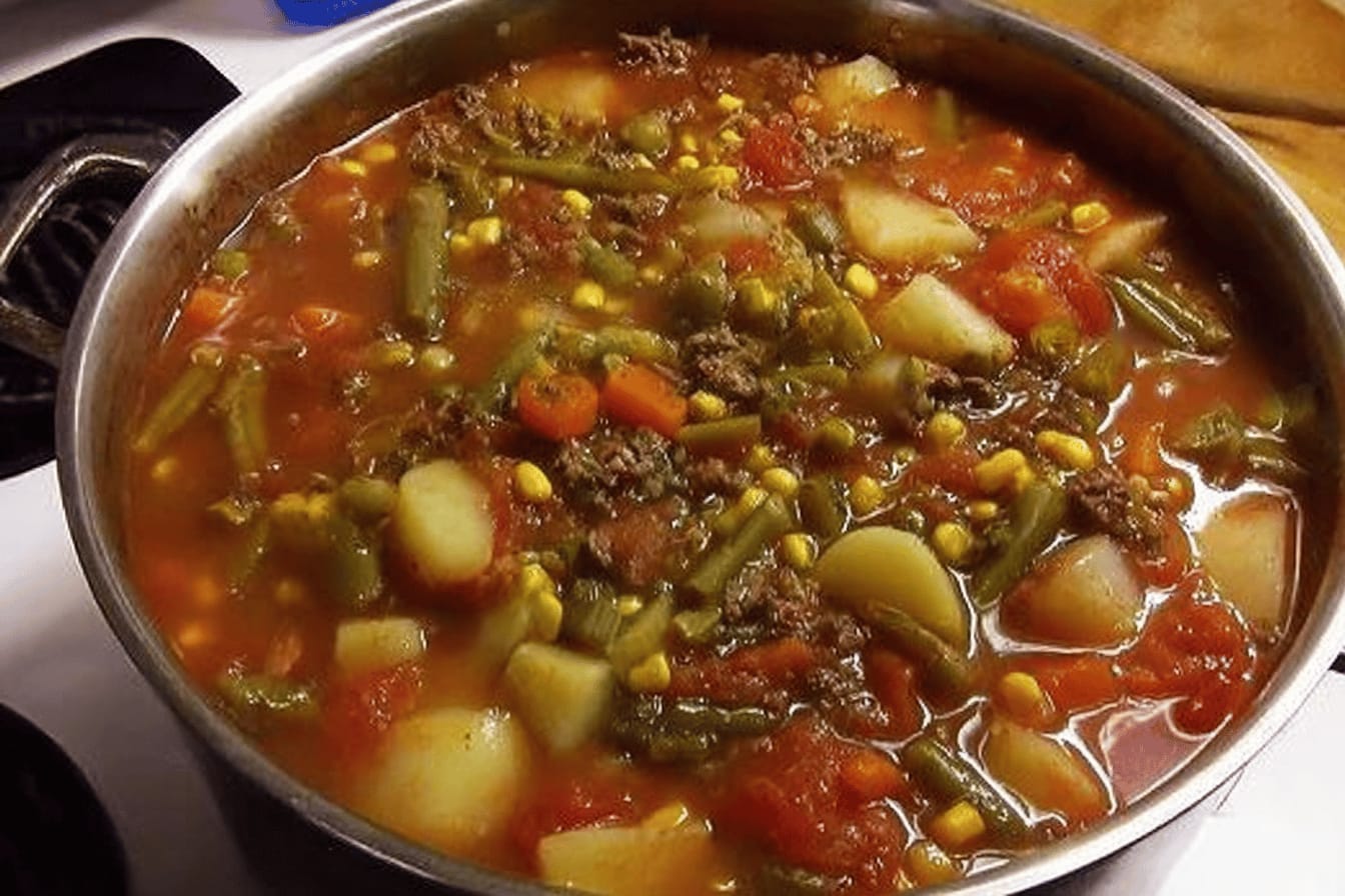 Hearty Vegetable Beef Soup Recipe
