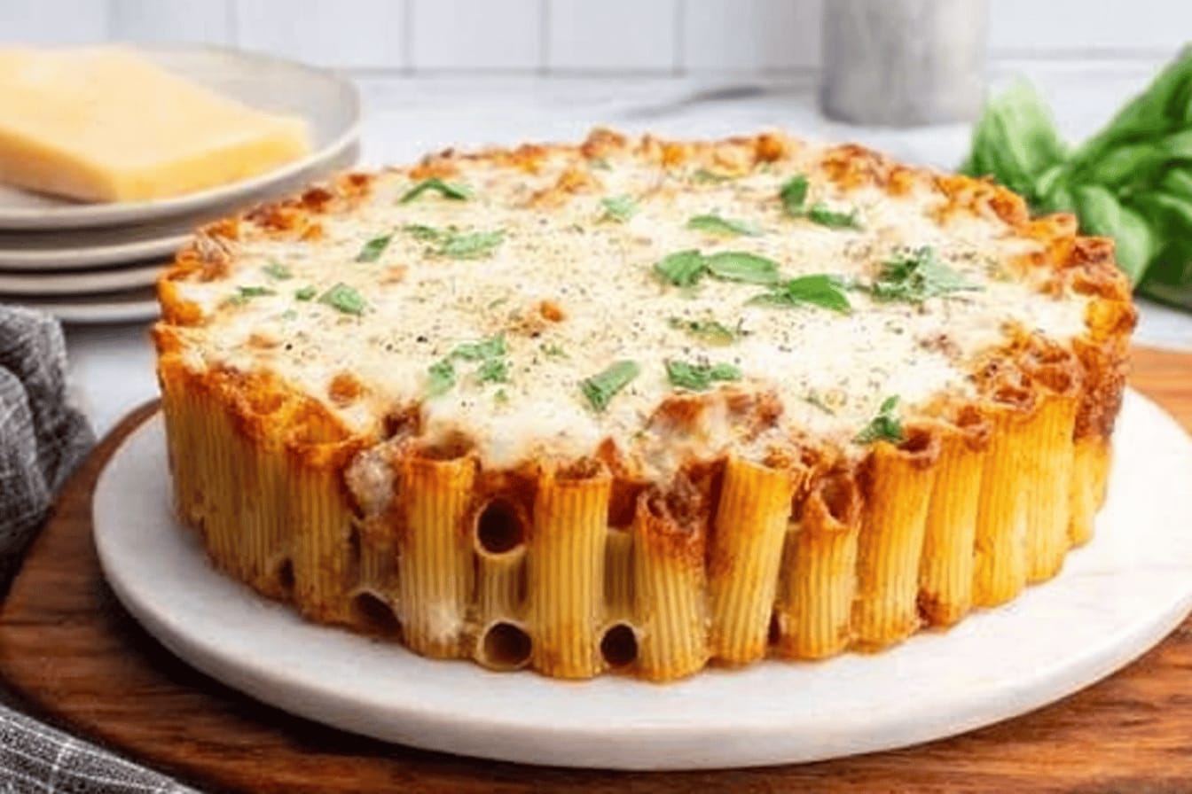 Honeycomb Pasta Cake Delightful Recipe