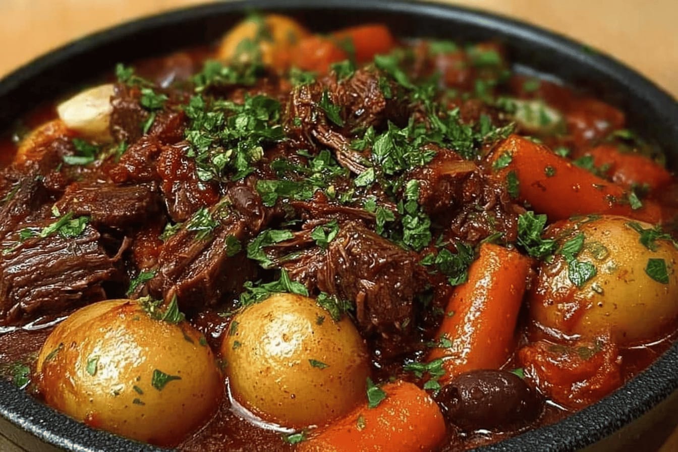 Mediterranean Beef Stew Recipe Delight