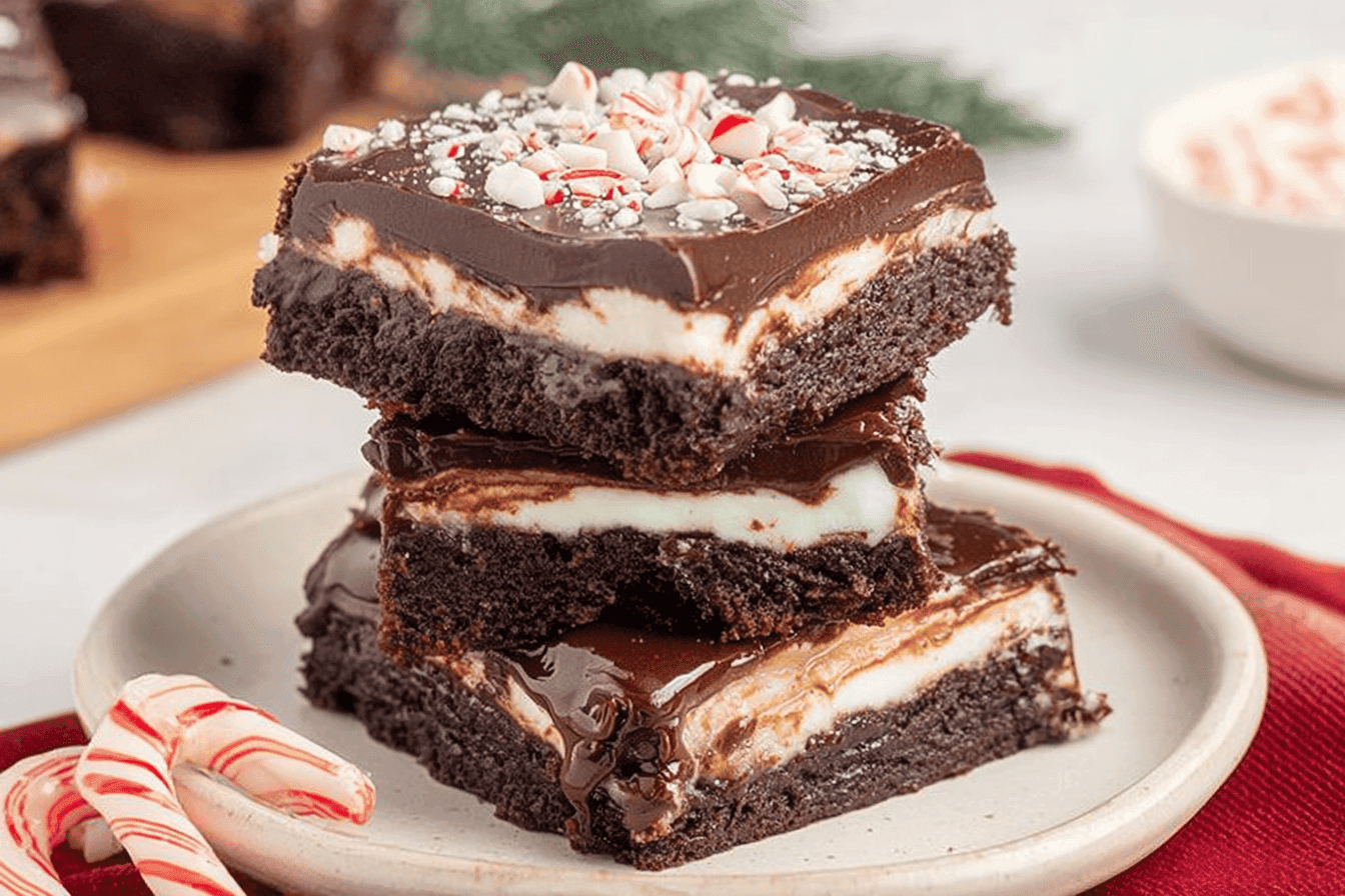 Peppermint Brownies Recipe for Holiday Treats