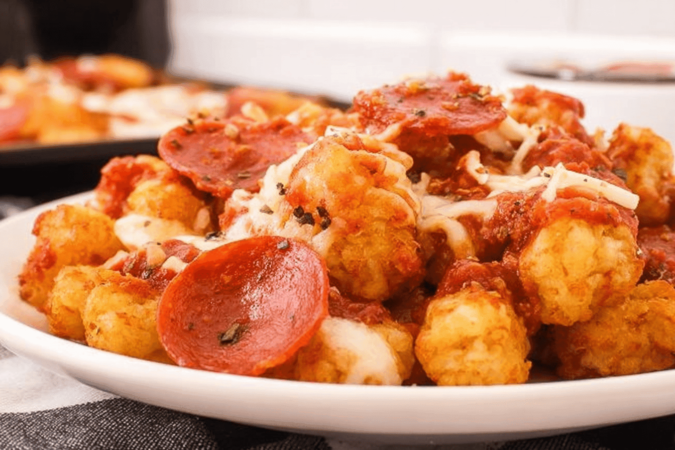 Pepperoni Pizza Totchos Recipe