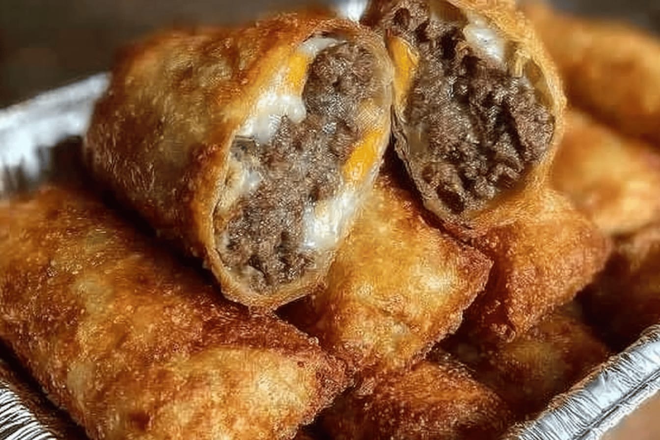 Philly Cheesesteak Egg Rolls Recipe Delight