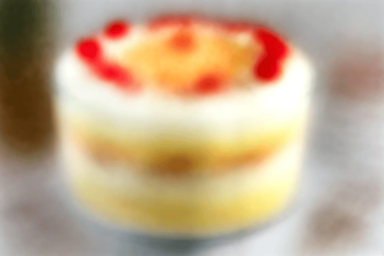 Pina Colada Trifle Recipe for Tropical Delight