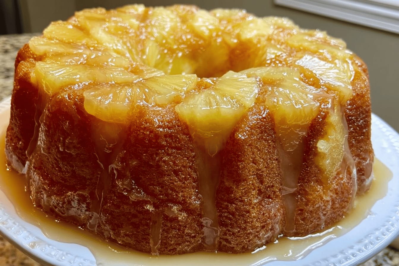 Pineapple Pound Cake Delight Recipe