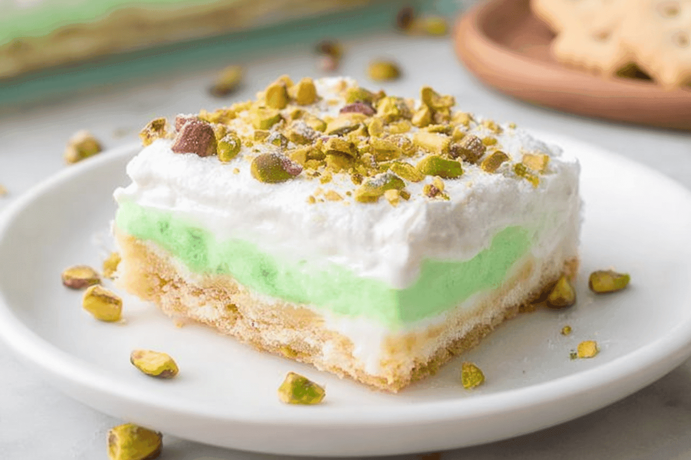 Pistachio Layered Dessert Delight
