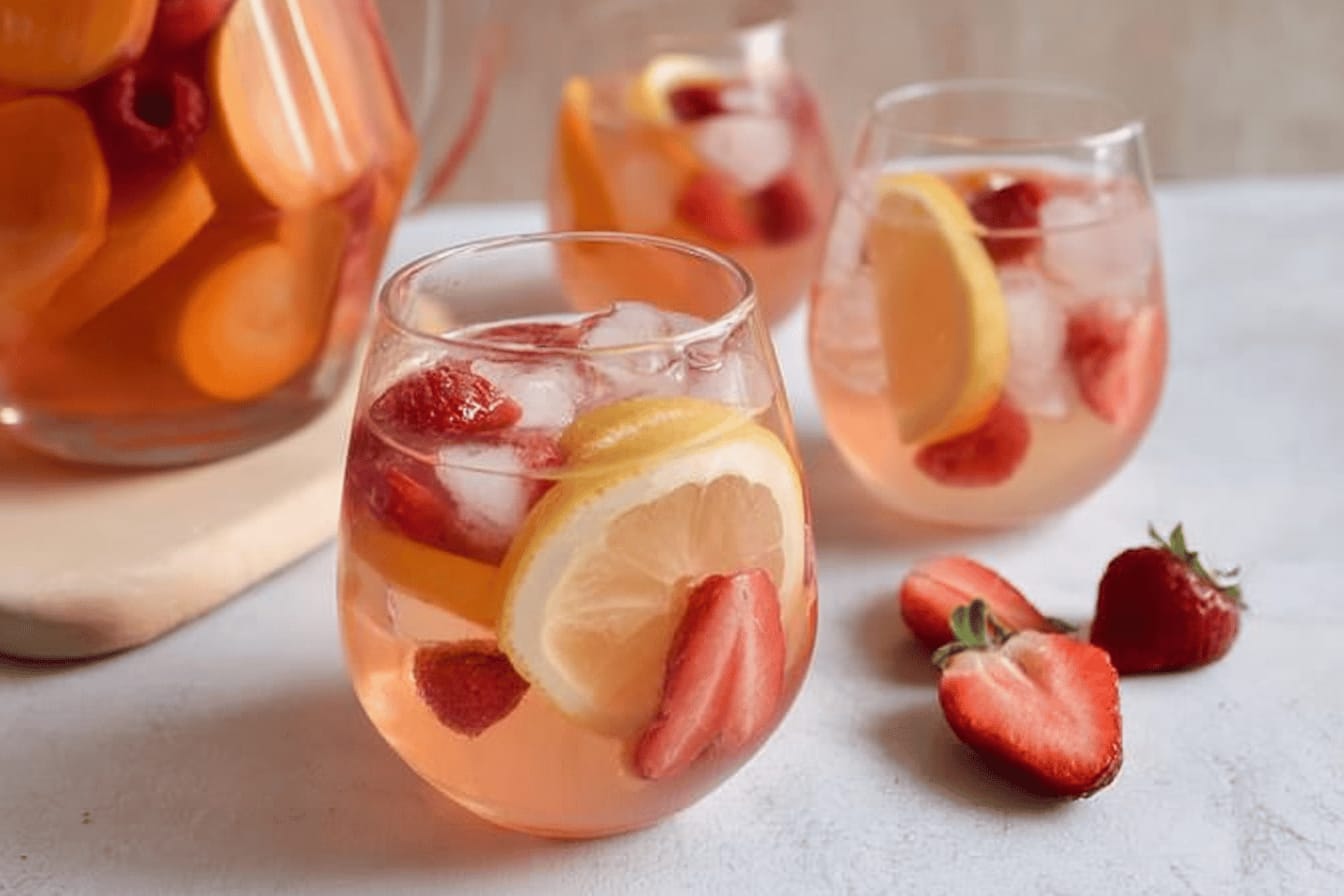 Refreshing Rose Sangria Recipe for Summer Enjoyment