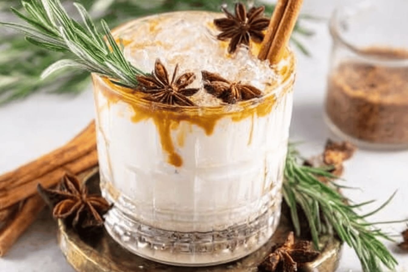 Salted Caramel White Russian Cocktail Recipe