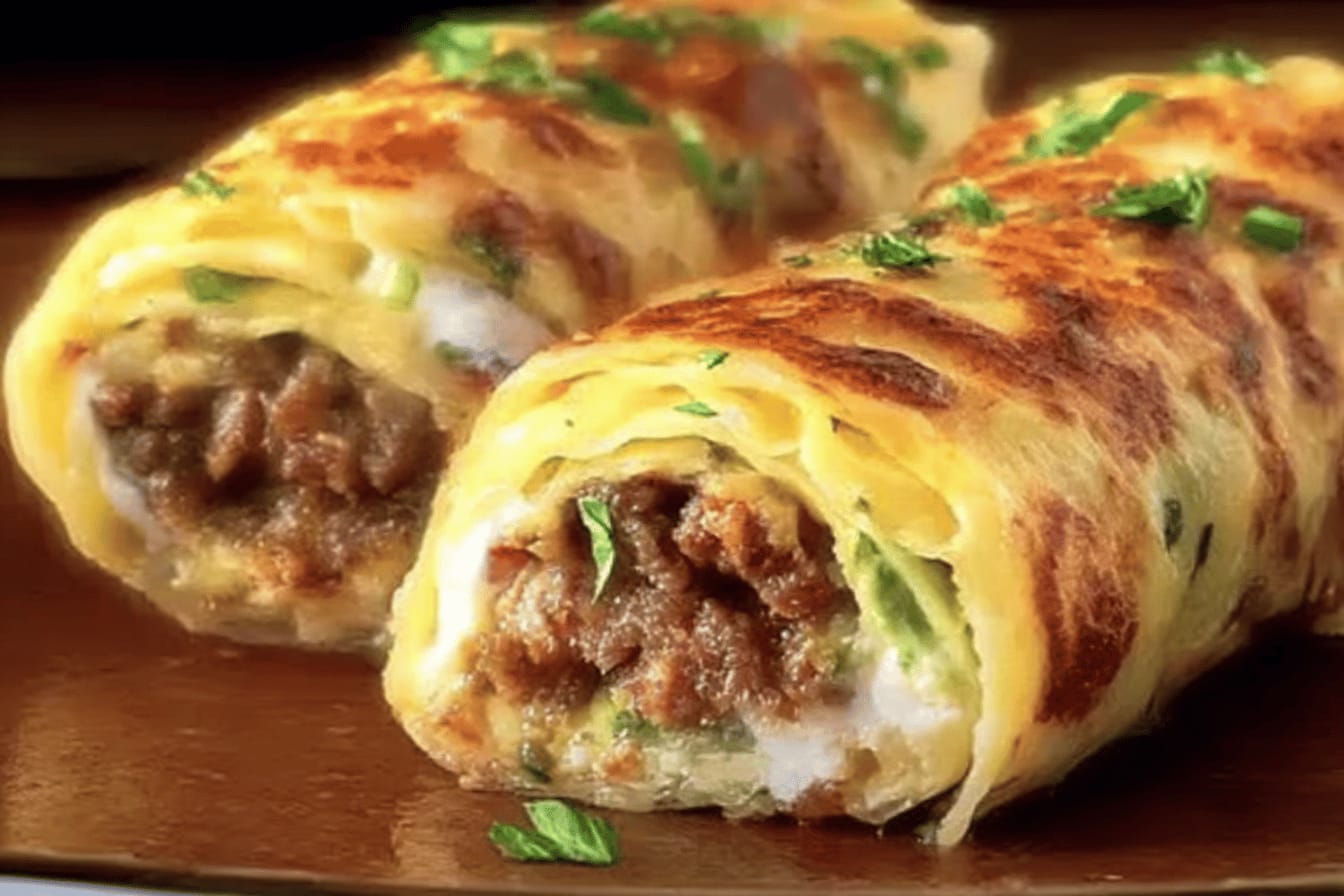 Savory Ground Beef Tortilla Wraps Recipe