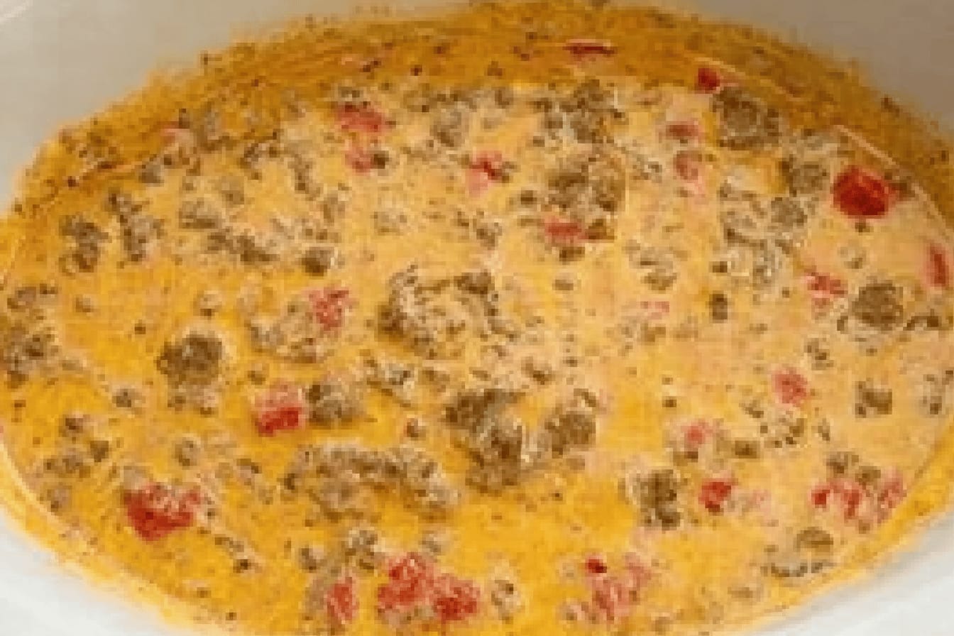 Slow Cooker Rotel Dip Recipe for Parties