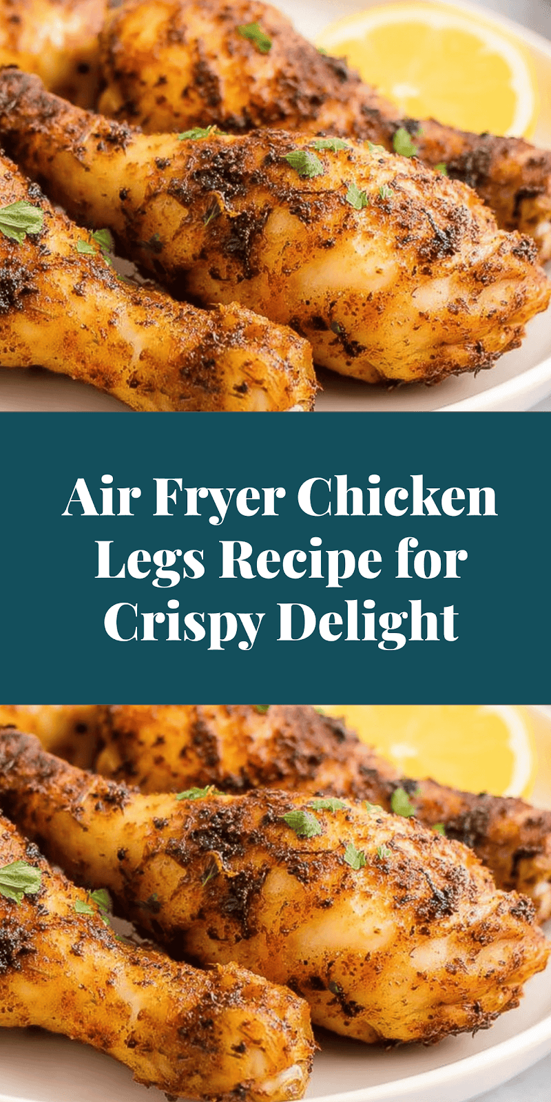 Air Fryer Chicken Legs Recipe for Crispy Delight