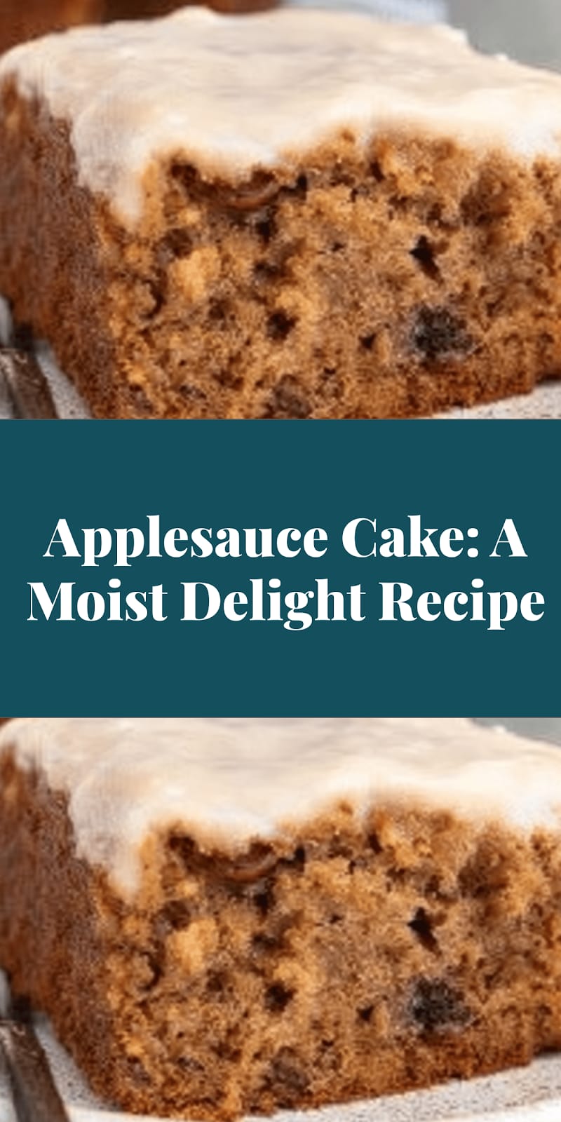 Applesauce Cake: A Moist Delight Recipe
