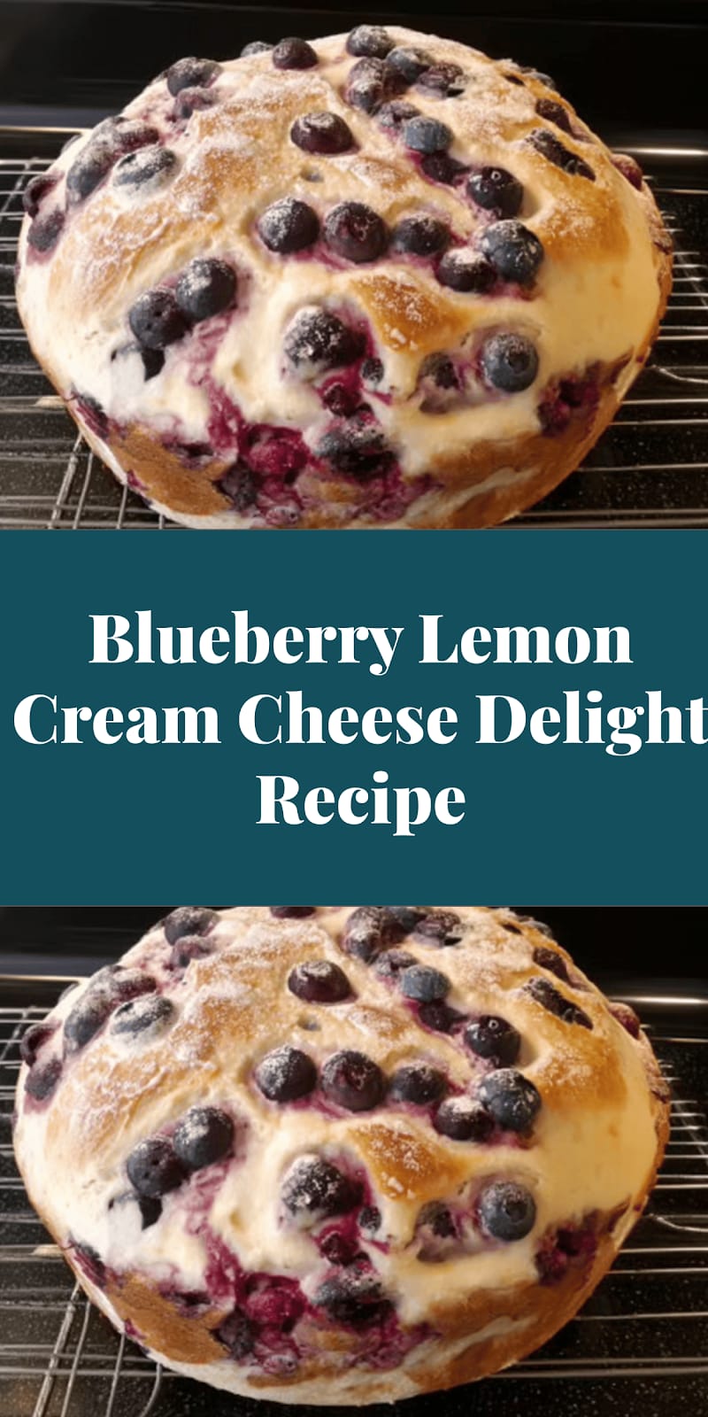 Blueberry Lemon Cream Cheese Delight Recipe