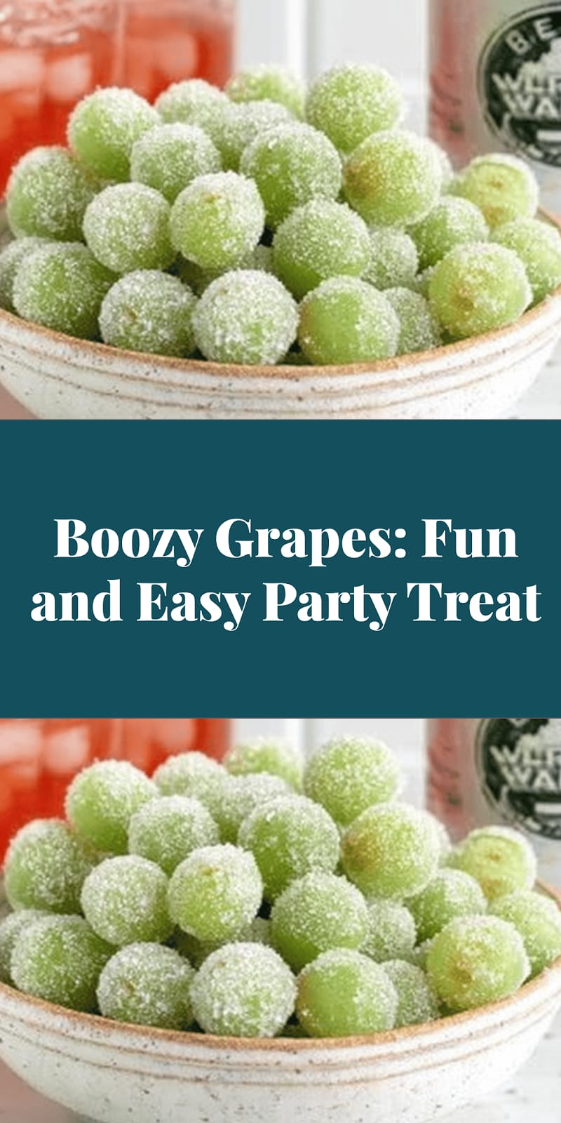 Boozy Grapes: Fun and Easy Party Treat