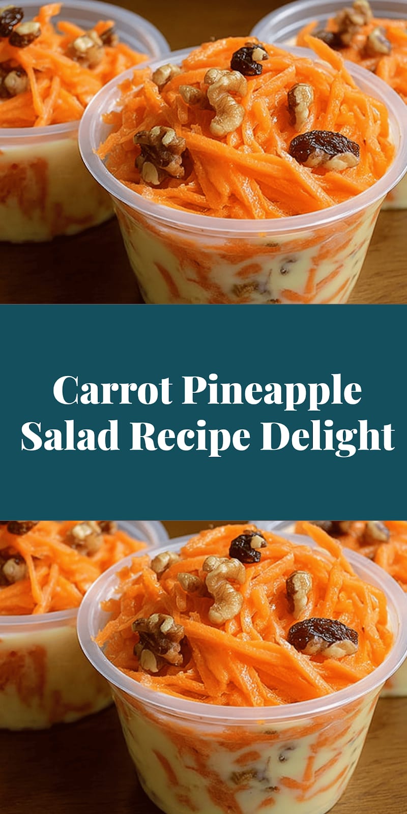 Carrot Pineapple Salad Recipe Delight