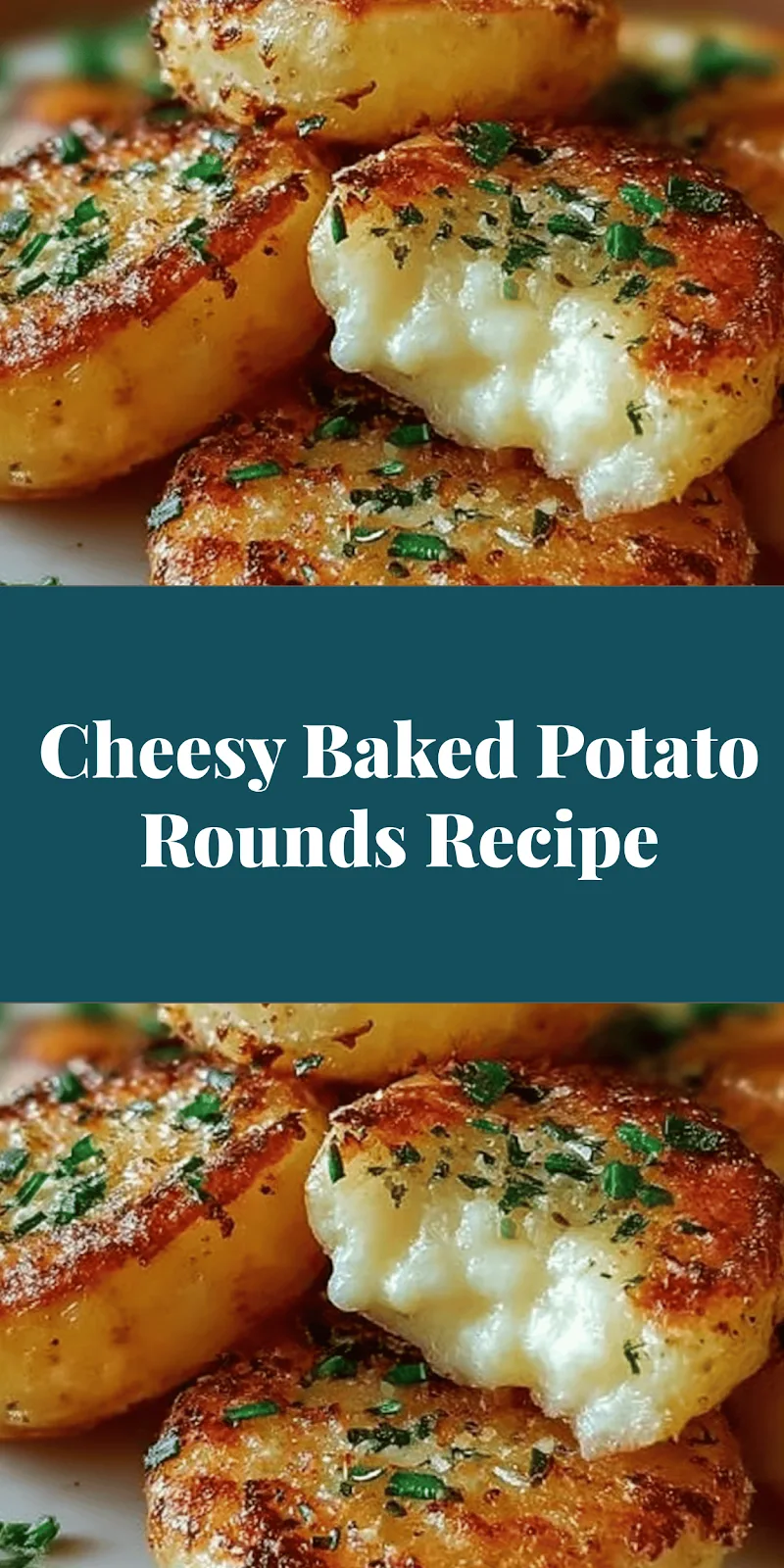 Cheesy Baked Potato Rounds Recipe