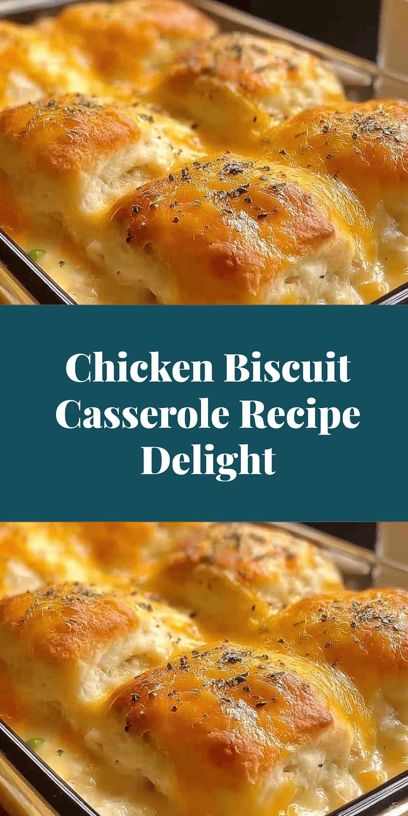 Chicken Biscuit Casserole Recipe Delight