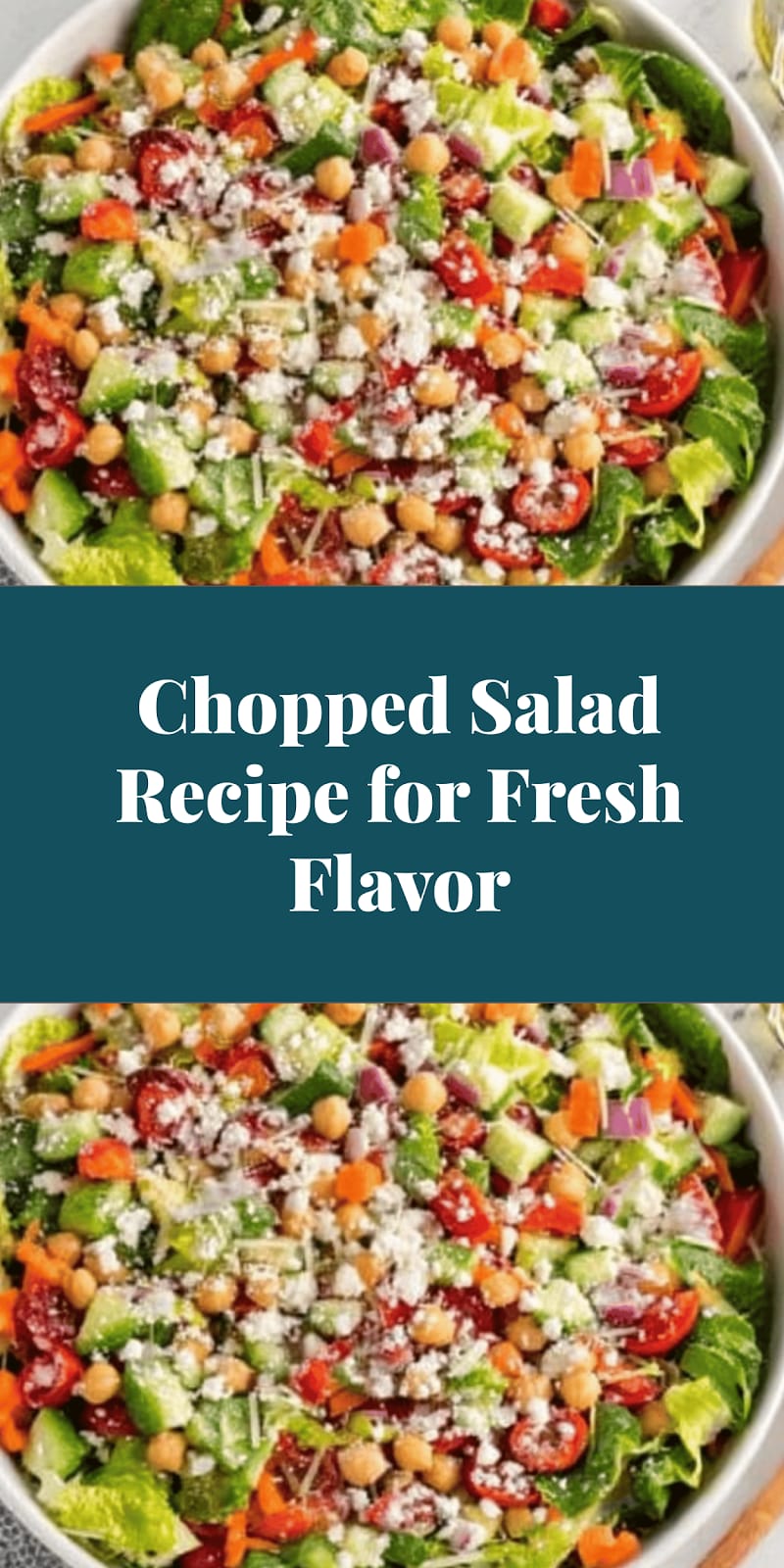 Chopped Salad Recipe for Fresh Flavor