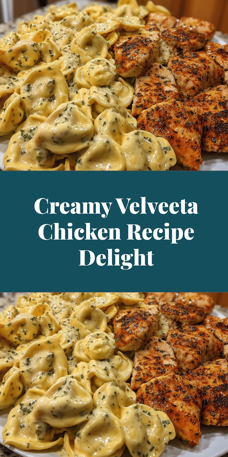 Creamy Velveeta Chicken Recipe Delight