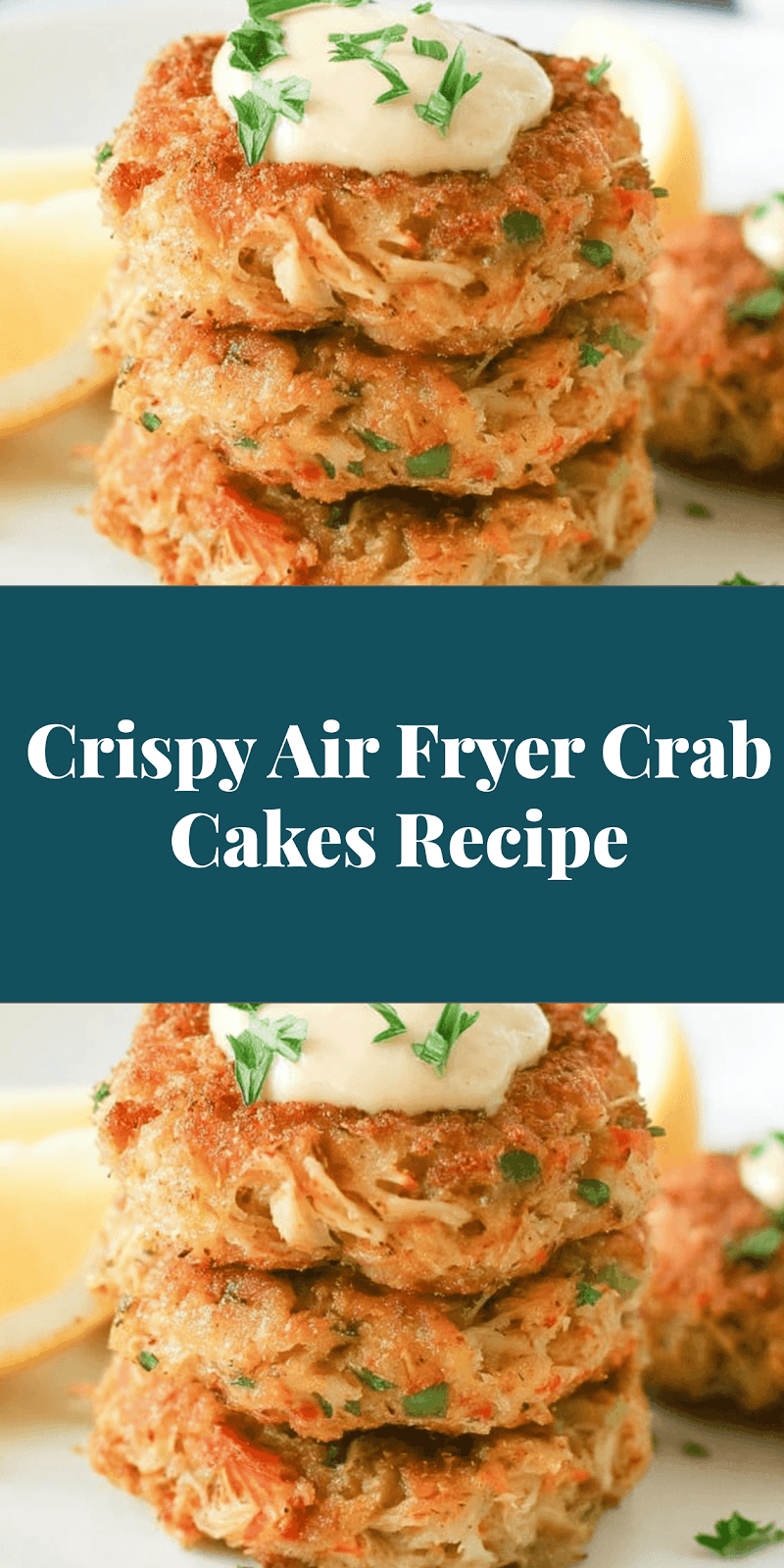 Crispy Air Fryer Crab Cakes Recipe
