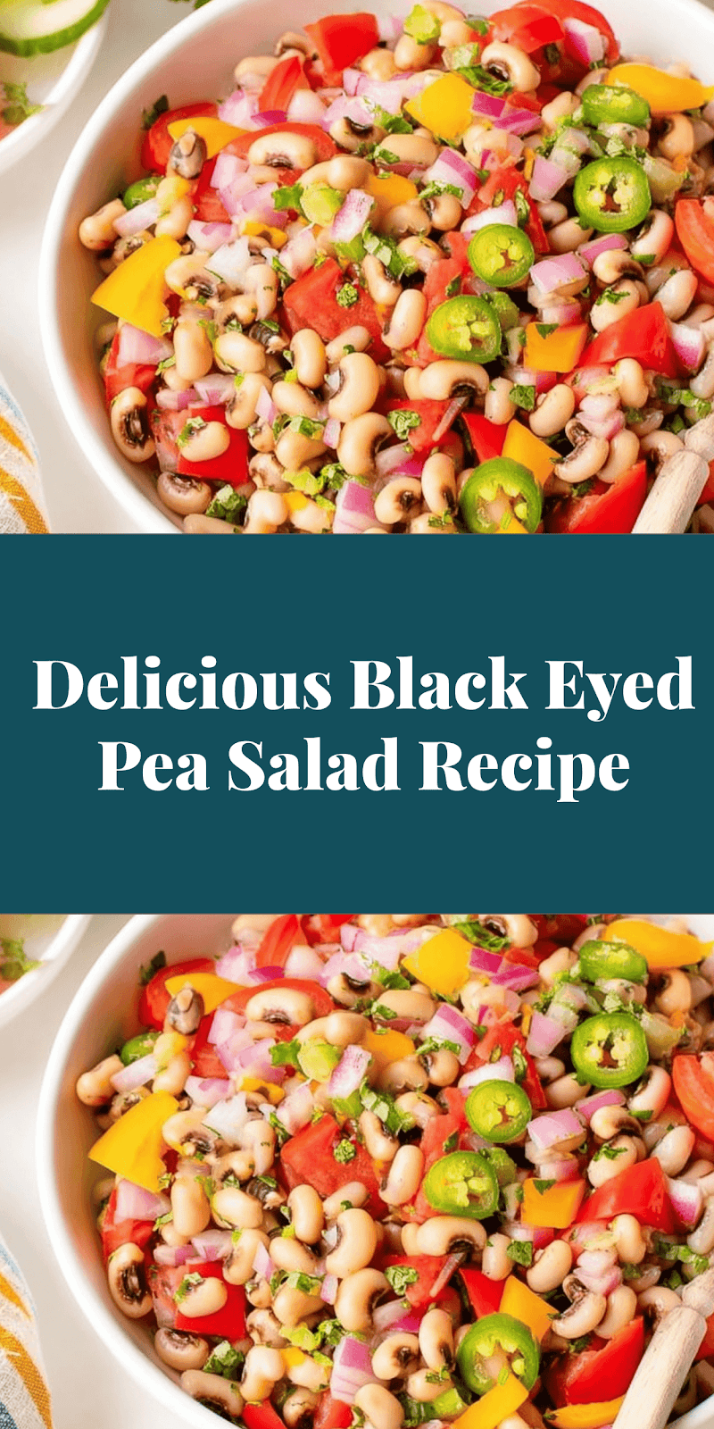 Delicious Black Eyed Pea Salad Recipe