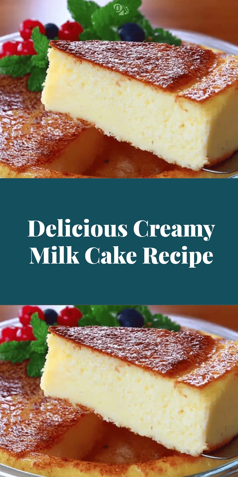 Delicious Creamy Milk Cake Recipe