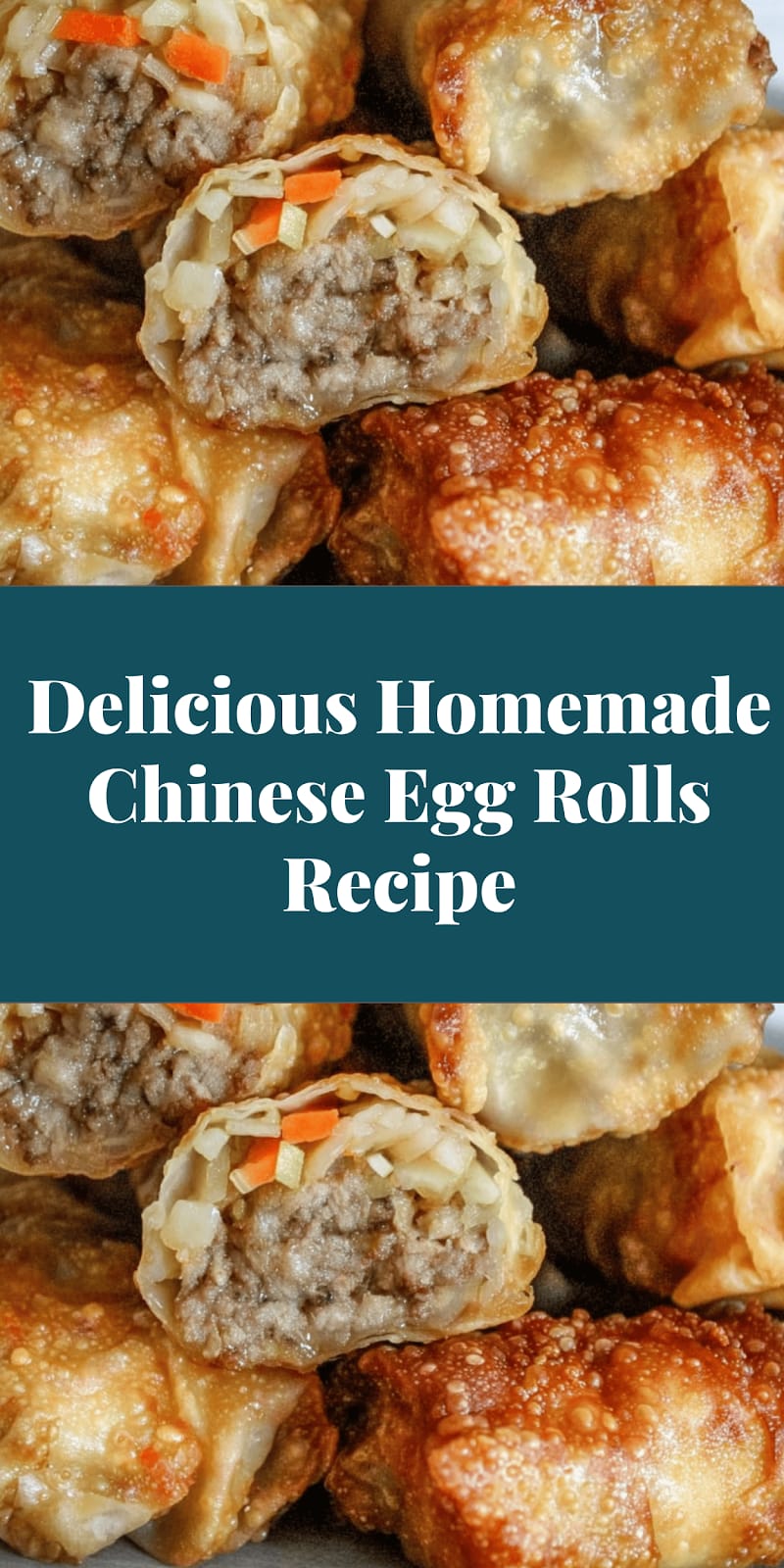 Delicious Homemade Chinese Egg Rolls Recipe