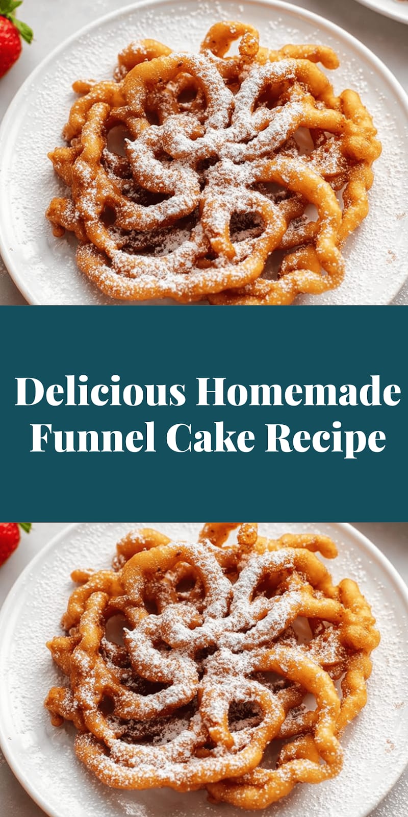 Delicious Homemade Funnel Cake Recipe