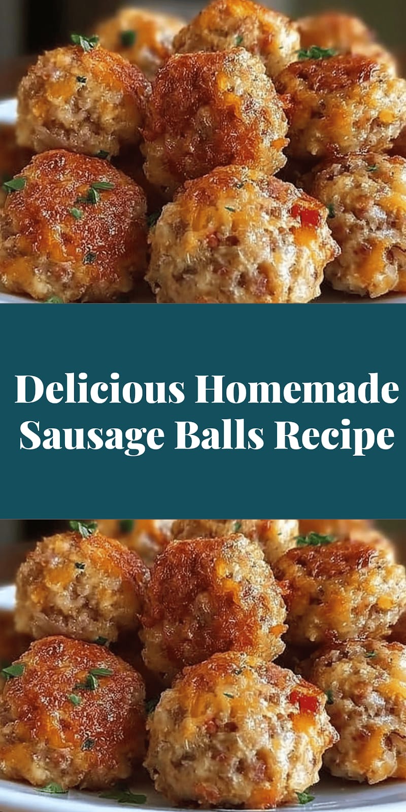 Delicious Homemade Sausage Balls Recipe