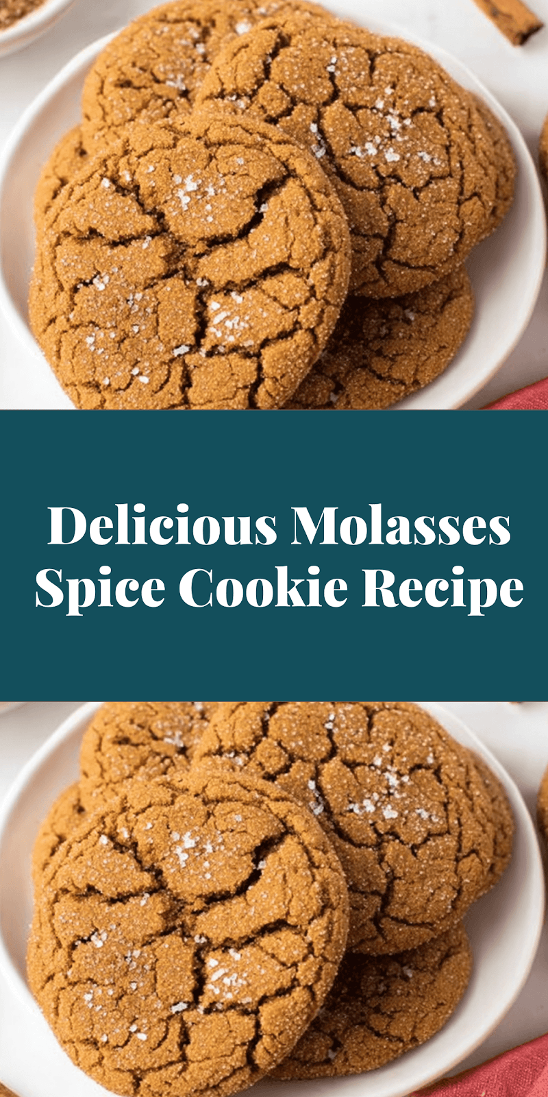 Delicious Molasses Spice Cookie Recipe