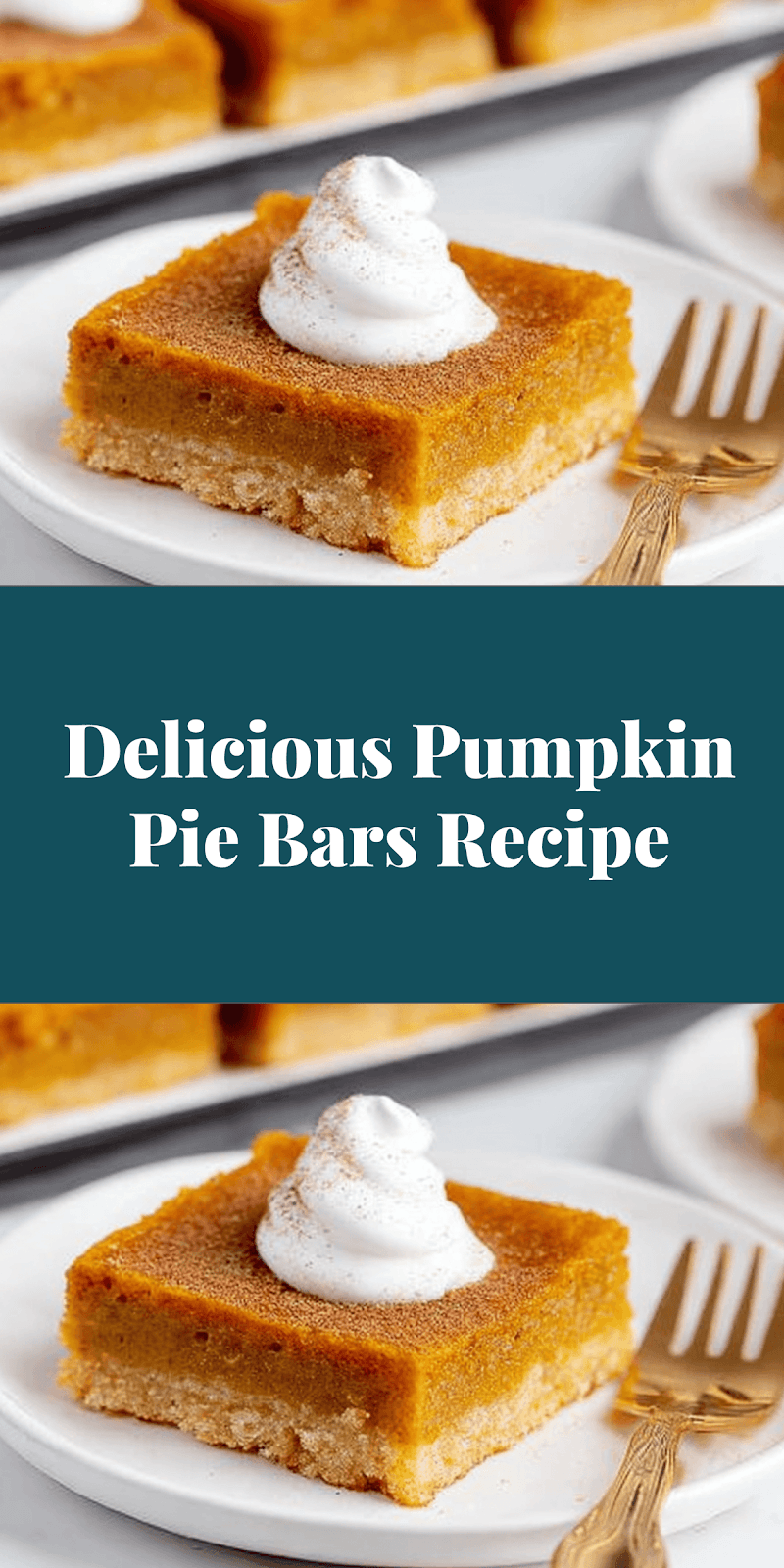 Delicious Pumpkin Pie Bars Recipe
