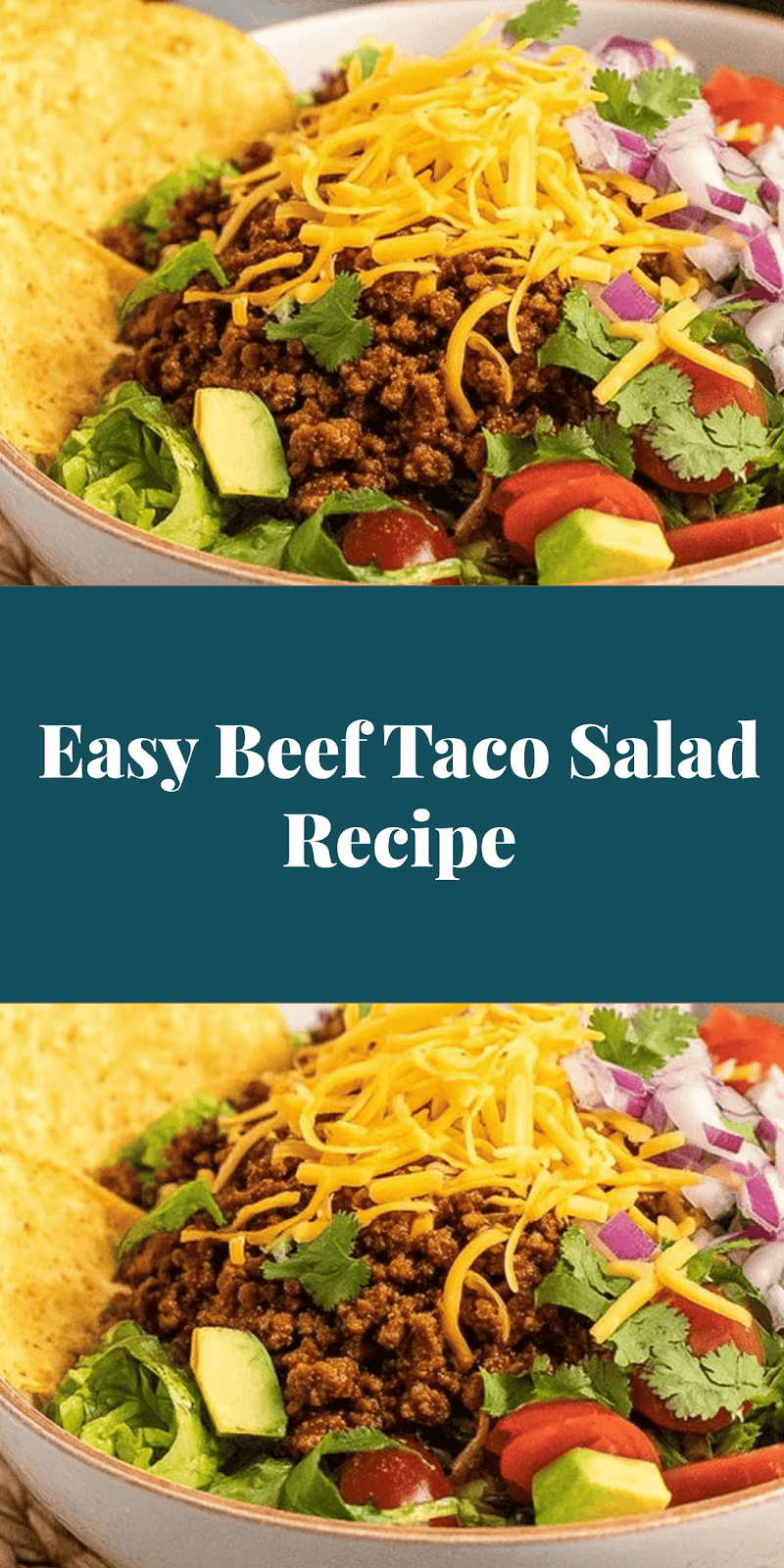 Easy Beef Taco Salad Recipe