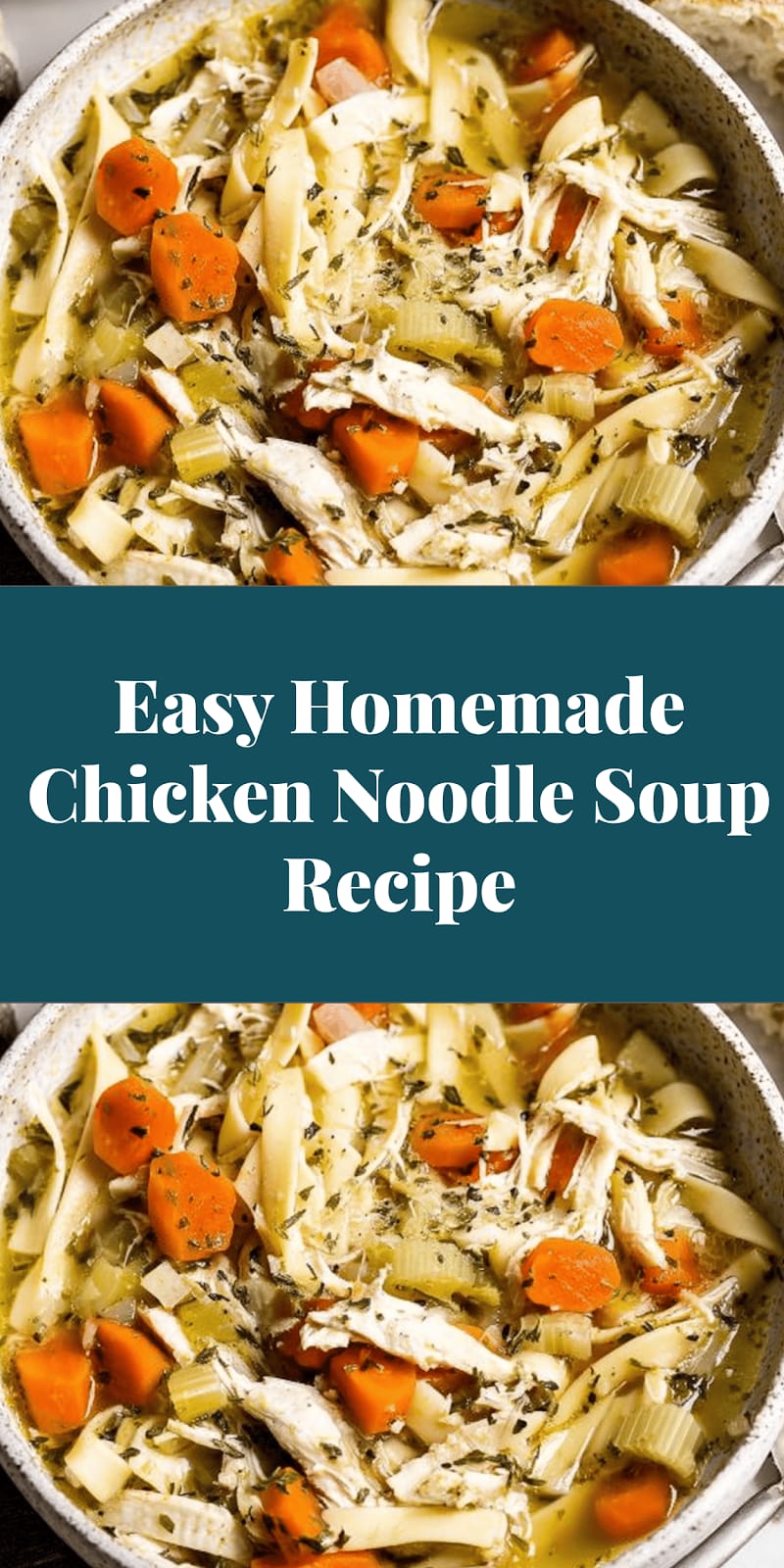 Easy Homemade Chicken Noodle Soup Recipe