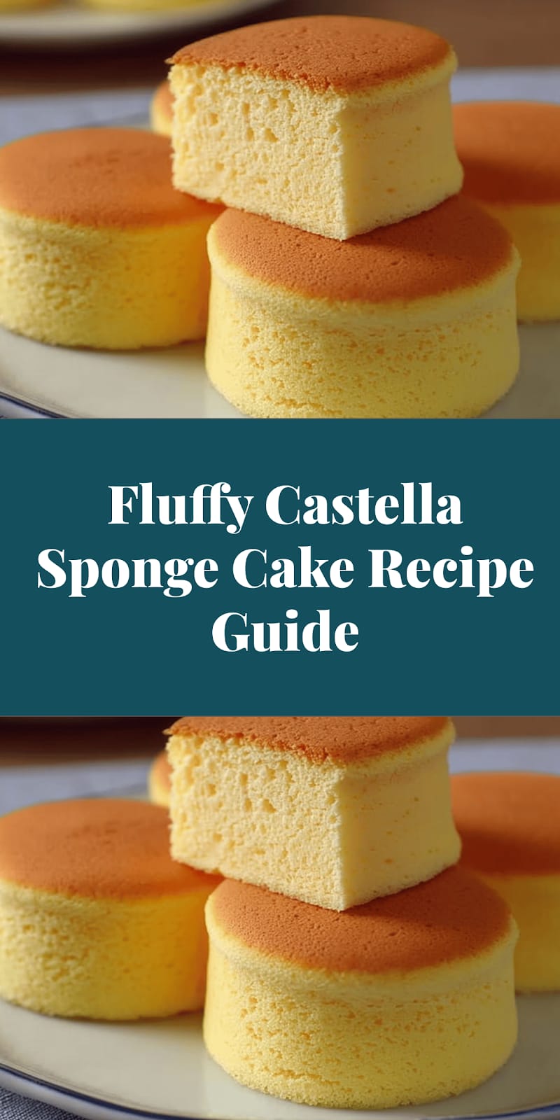 Fluffy Castella Sponge Cake Recipe Guide