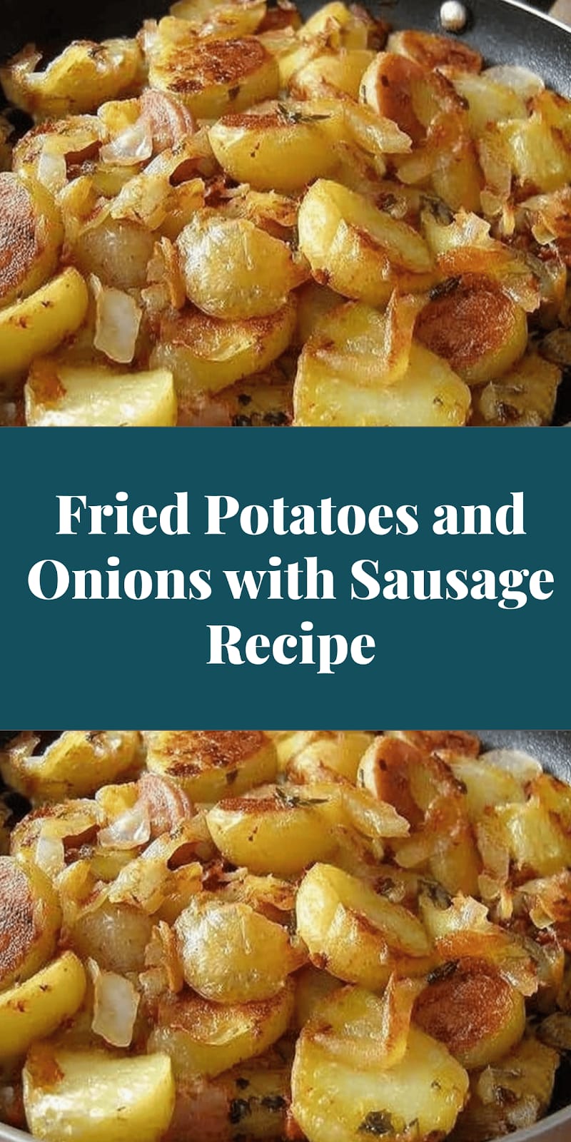 Fried Potatoes and Onions with Sausage Recipe