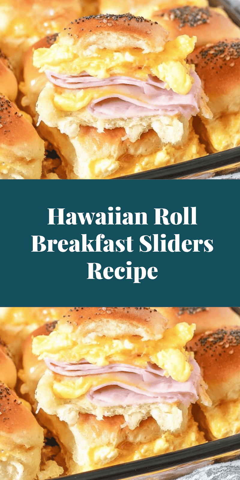 Hawaiian Roll Breakfast Sliders Recipe