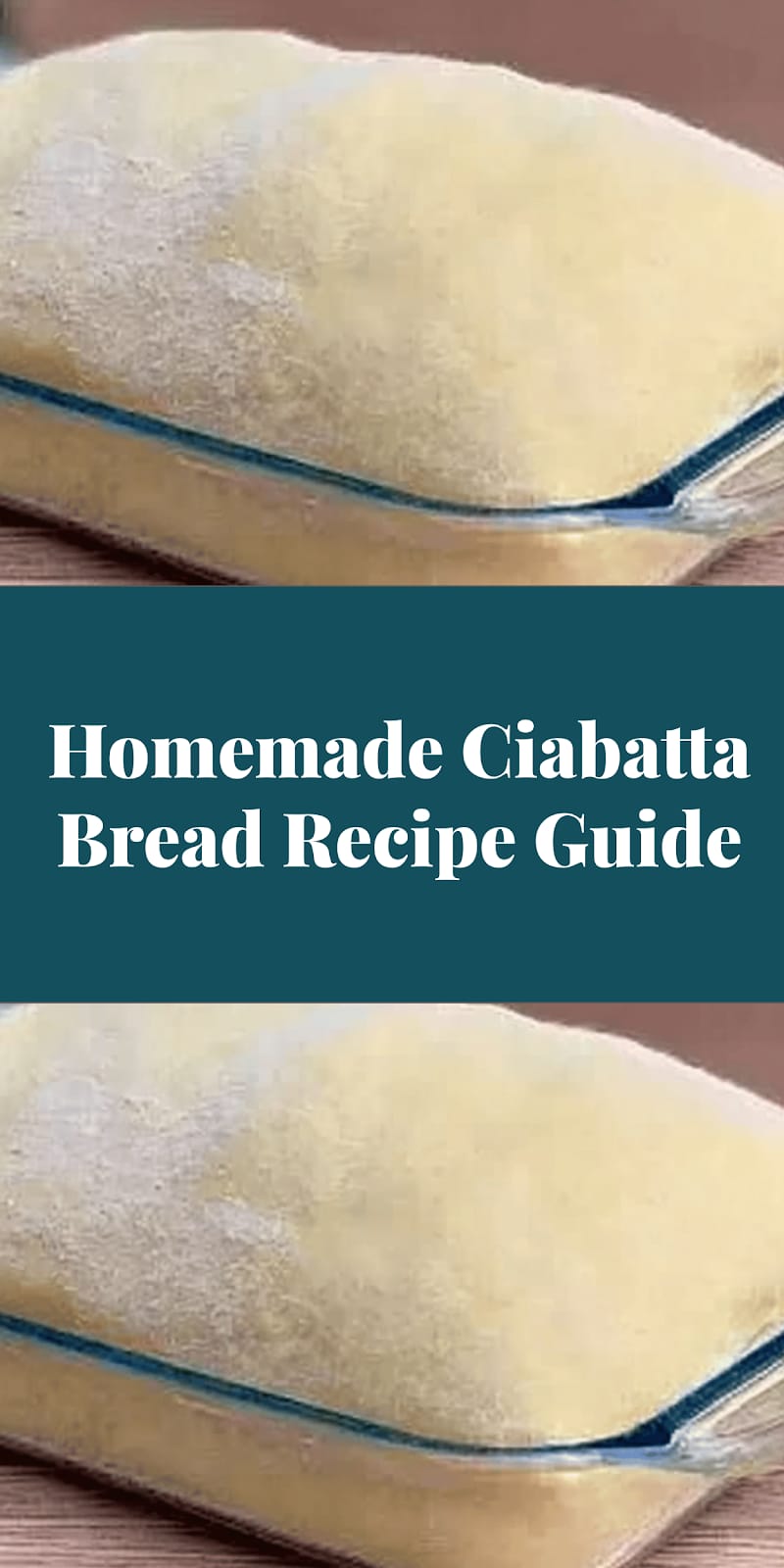 Homemade Ciabatta Bread Recipe Guide