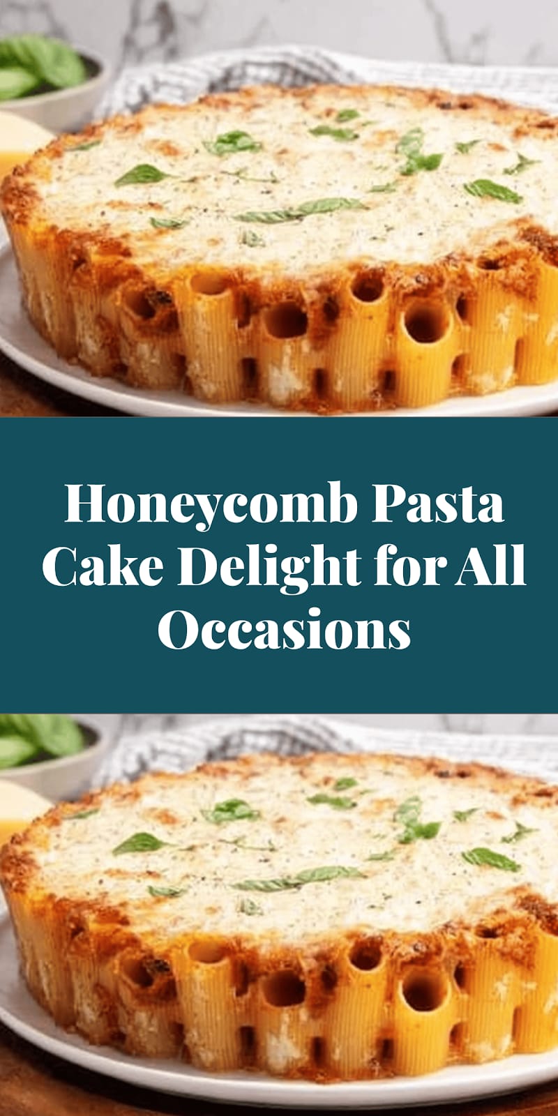 Honeycomb Pasta Cake Delight for All Occasions