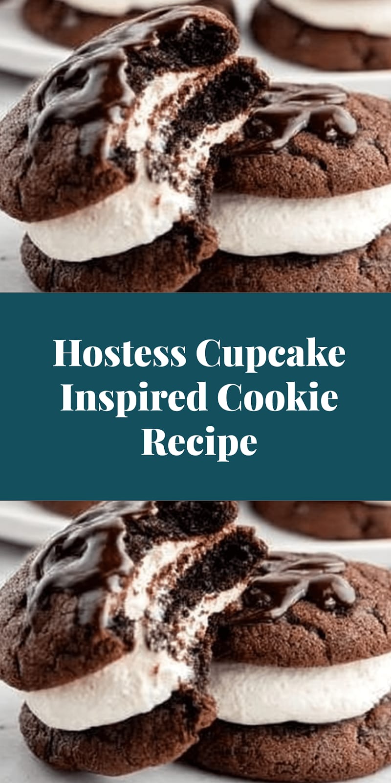 Hostess Cupcake Inspired Cookie Recipe
