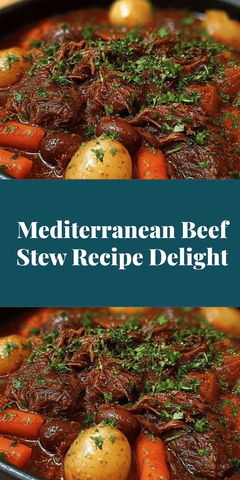 Mediterranean Beef Stew Recipe Delight