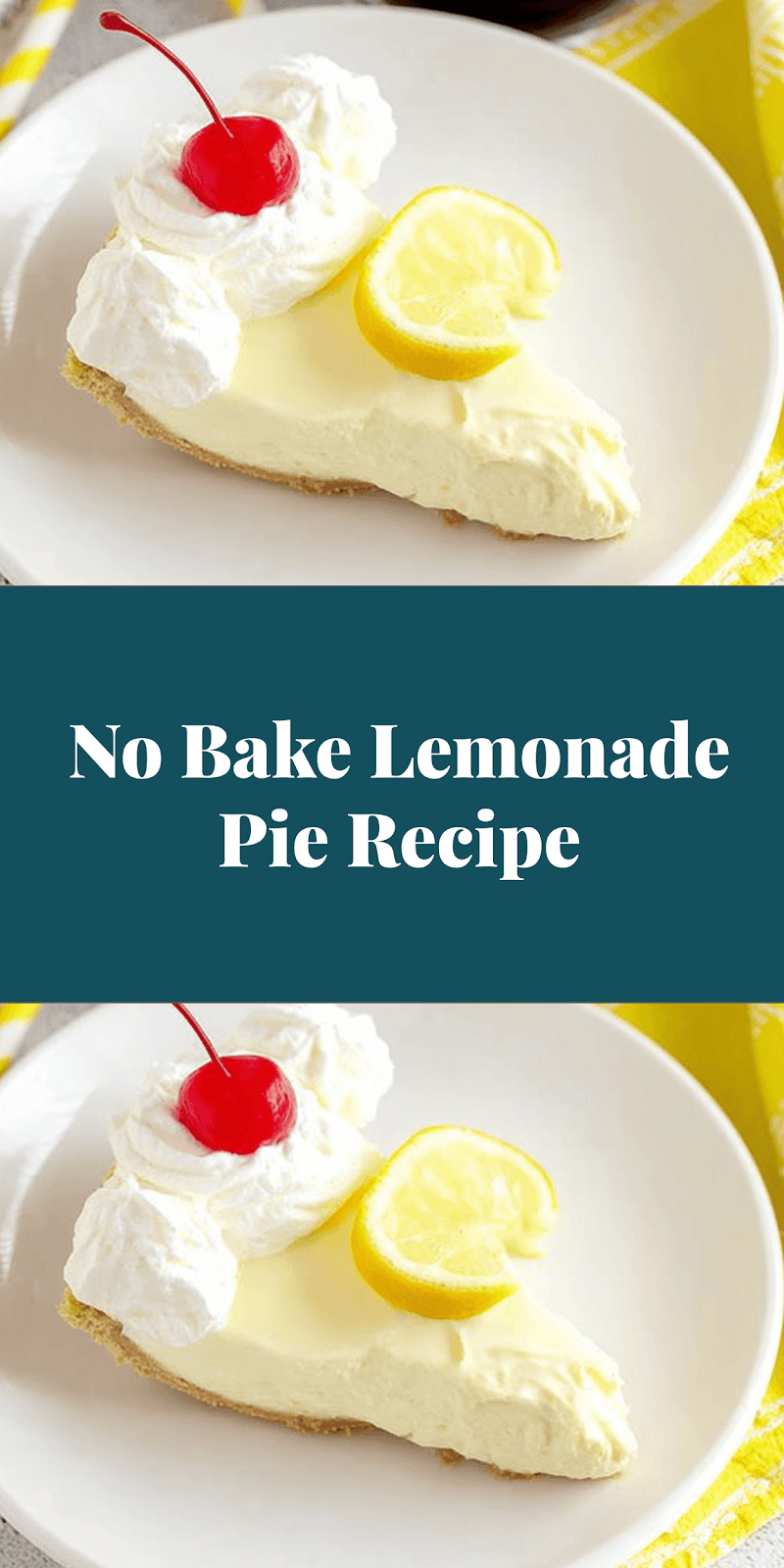 No Bake Lemonade Pie Recipe