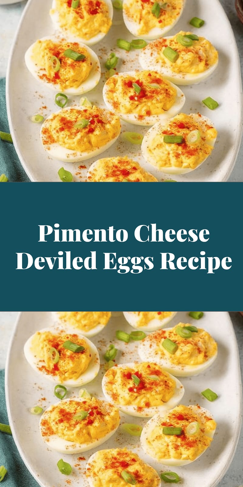 Pimento Cheese Deviled Eggs Recipe