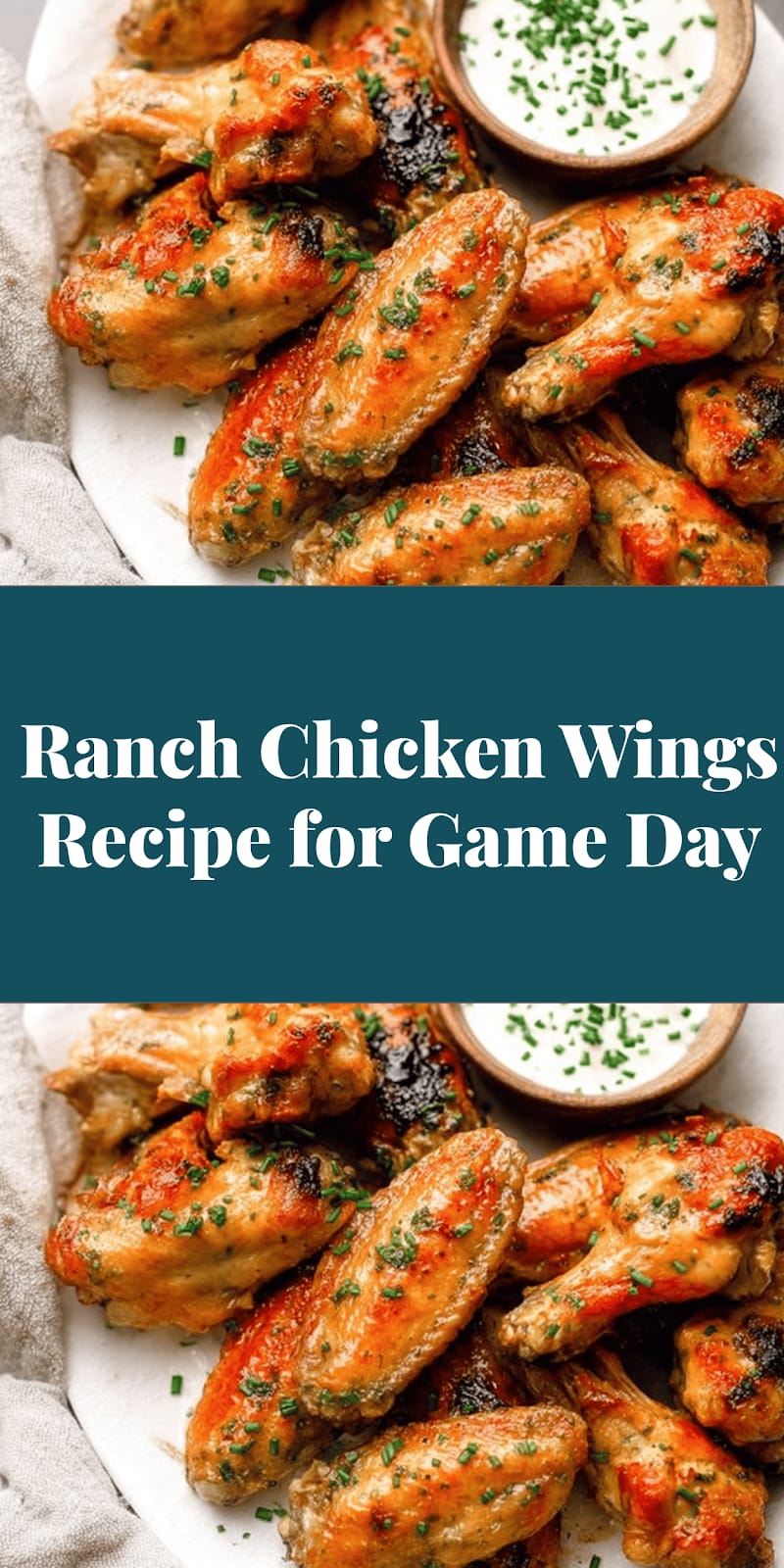 Ranch Chicken Wings Recipe for Game Day