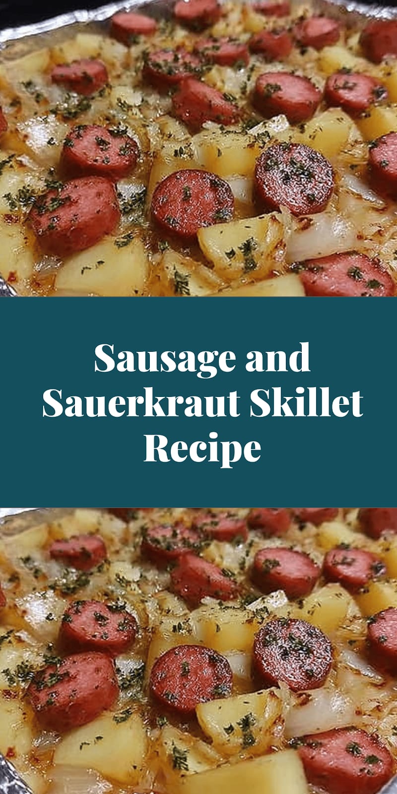 Sausage and Sauerkraut Skillet Recipe