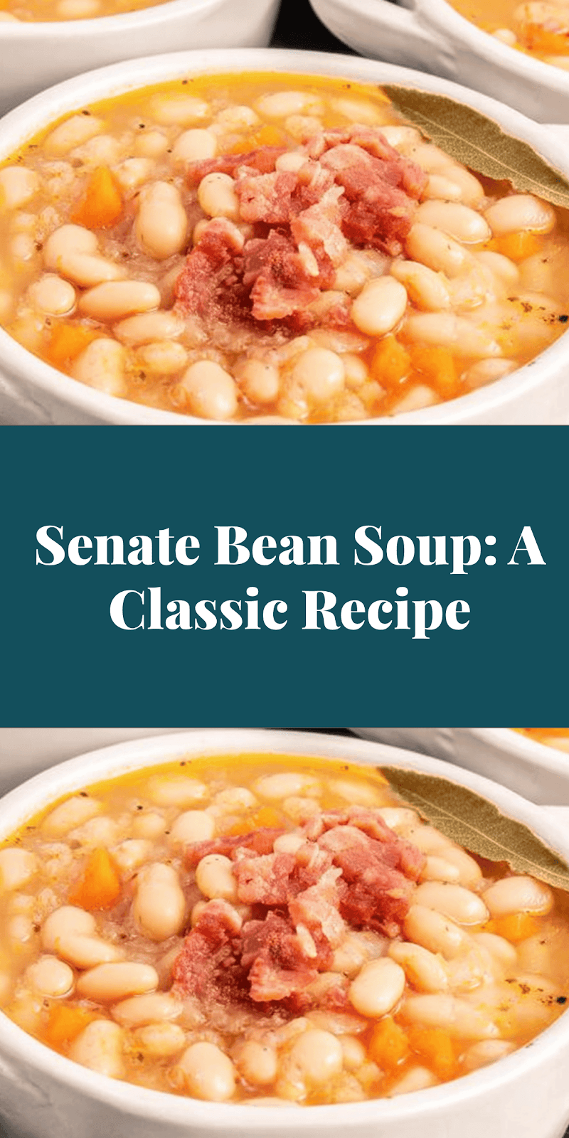 Senate Bean Soup: A Classic Recipe